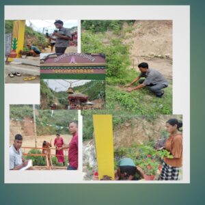 बेलपत्रश्र्वरी मन्दिरमा ५०० विरुवा बृक्षारोपाण