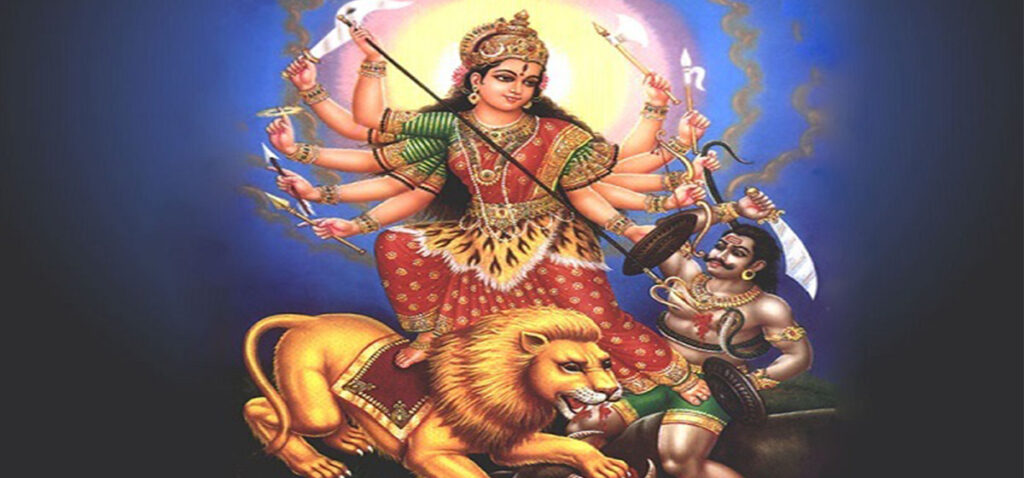 नौ दुर्गामध्येकी आठौँ महागौरी देवीको विधिपूर्वक पूजाआराधना गरिँदै