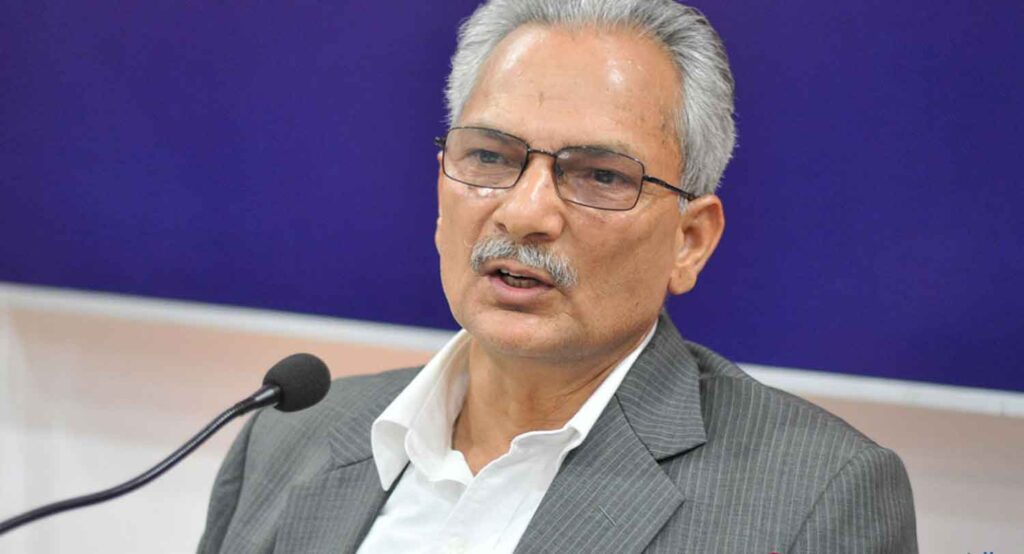 पूर्वप्रधानमन्त्री डा.बाबुराम भट्टराईद्वारा उम्मेदवारी फिर्ता